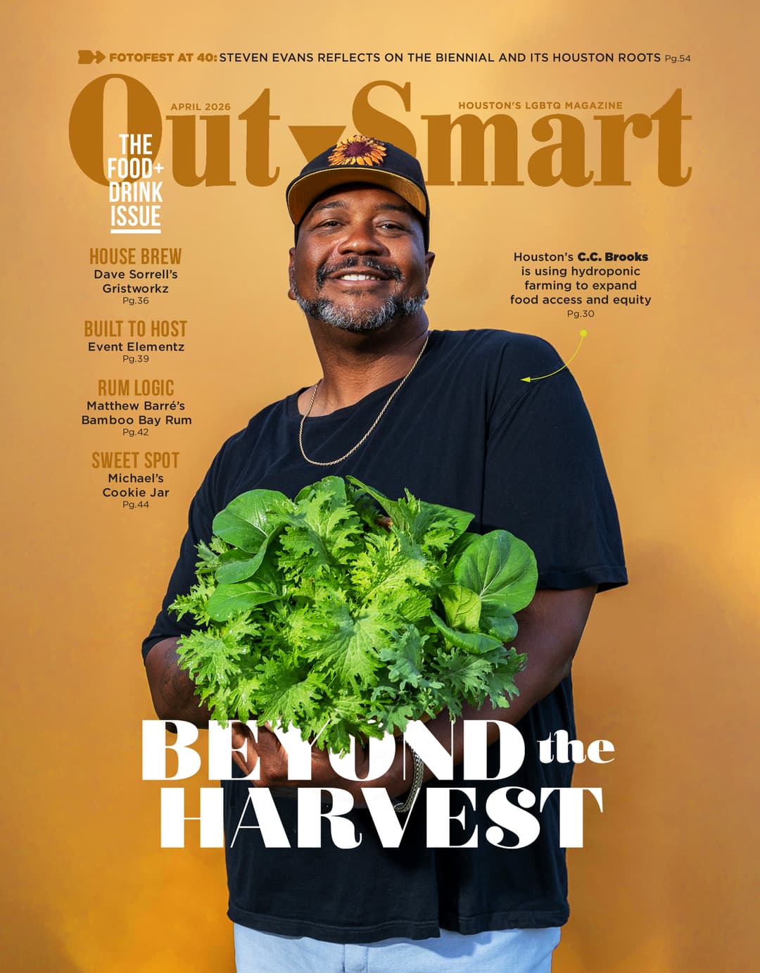 C.C. Brooks featured in OutSmart Magazine — Beyond the Harvest