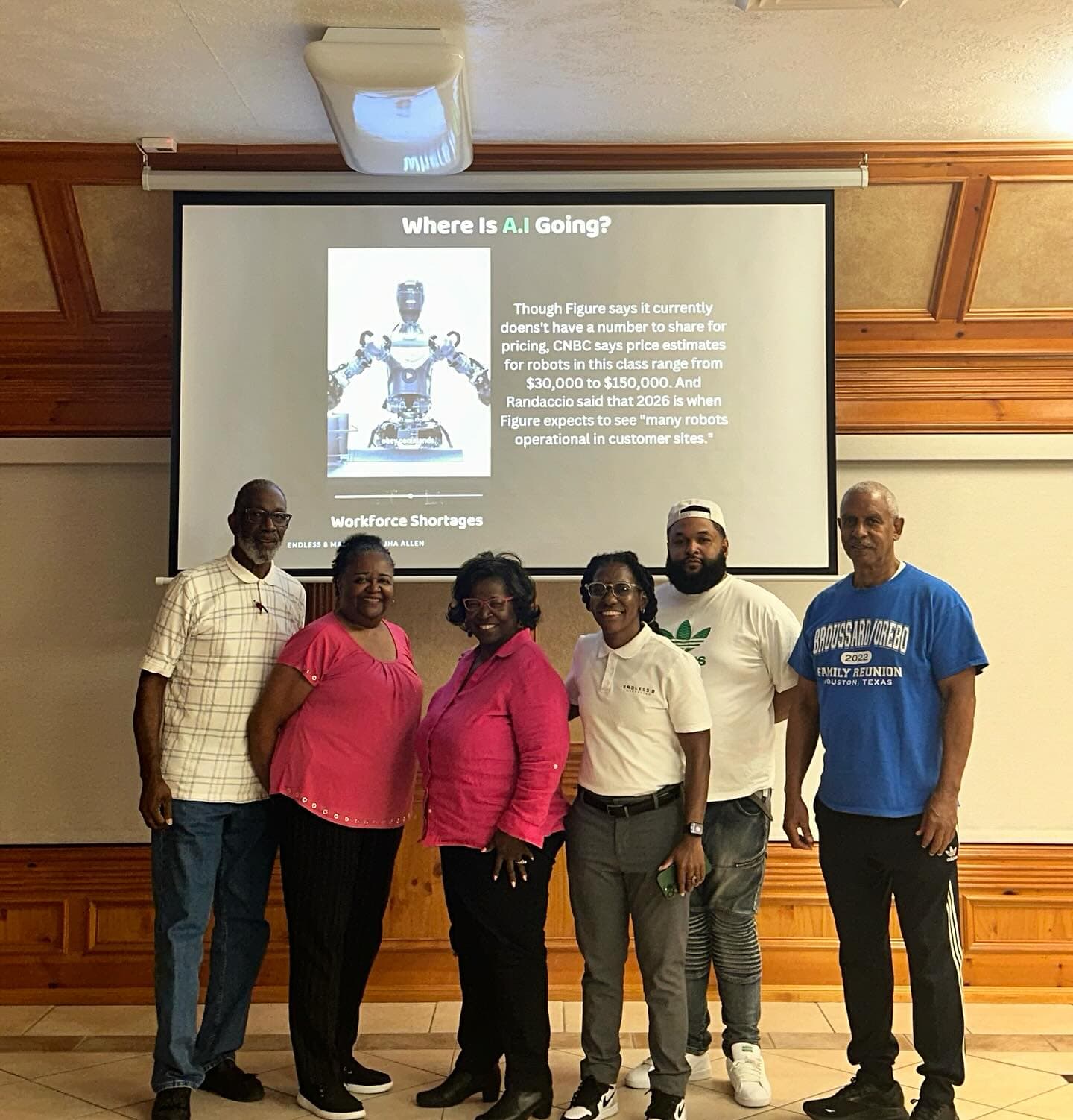 AI and workforce development workshop